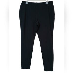 J. Jill Ponte leggings pants Black size large